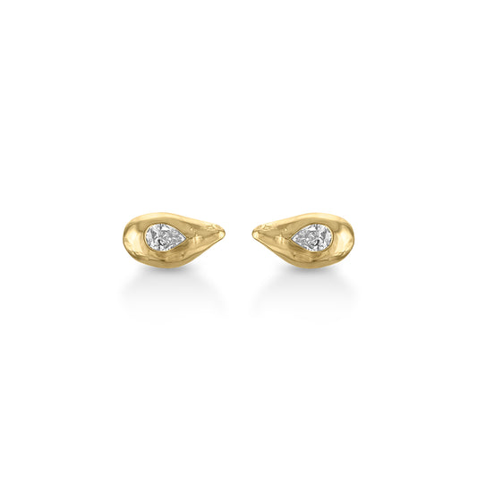 Pyrus Icon Seed Diamond Studs