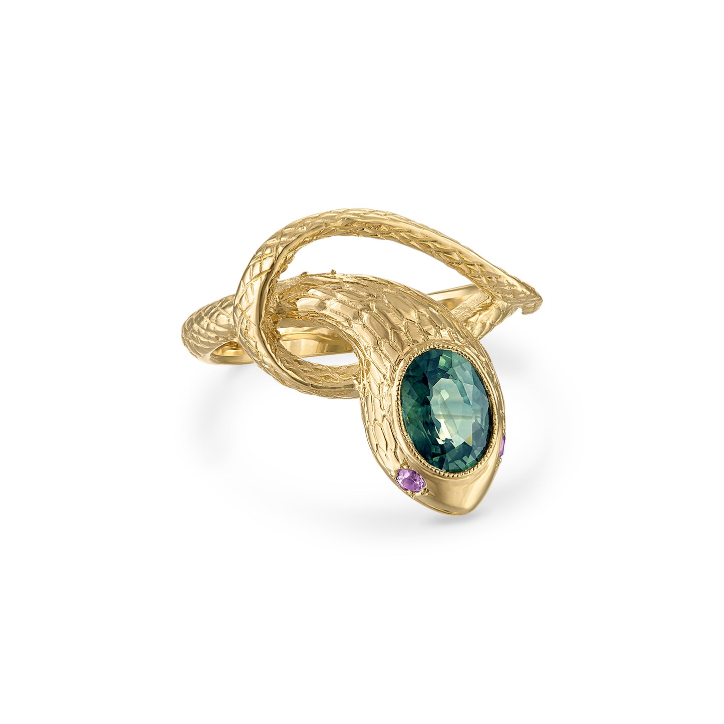 Tessellate Serpentes Ring